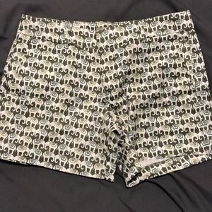 BRAND NEW Banana Republic Elephant print shorts